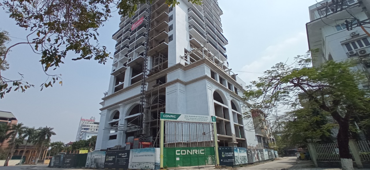 [Cập nhật] Tiến độ dự án Thái Nguyên Tower tháng 3/2022