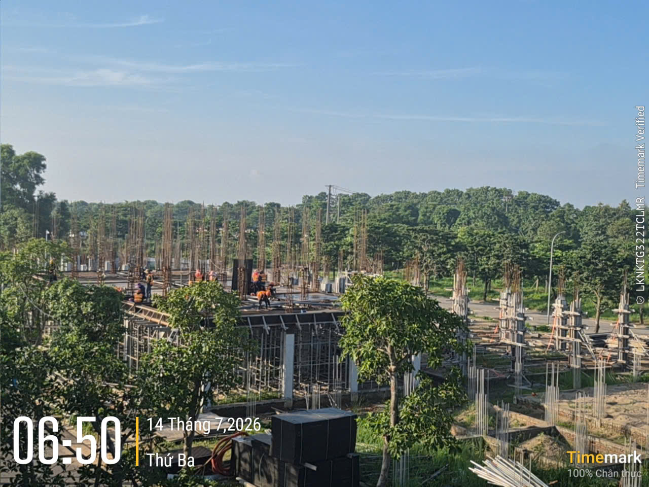 [CẬP NHẬT] TIẾN ĐỘ THI CÔNG DỰ ÁN KHU ĐÔ THỊ MỚI CEO MÊ LINH (CEOHOMES HANA GARDEN) THÁNG 07/2026