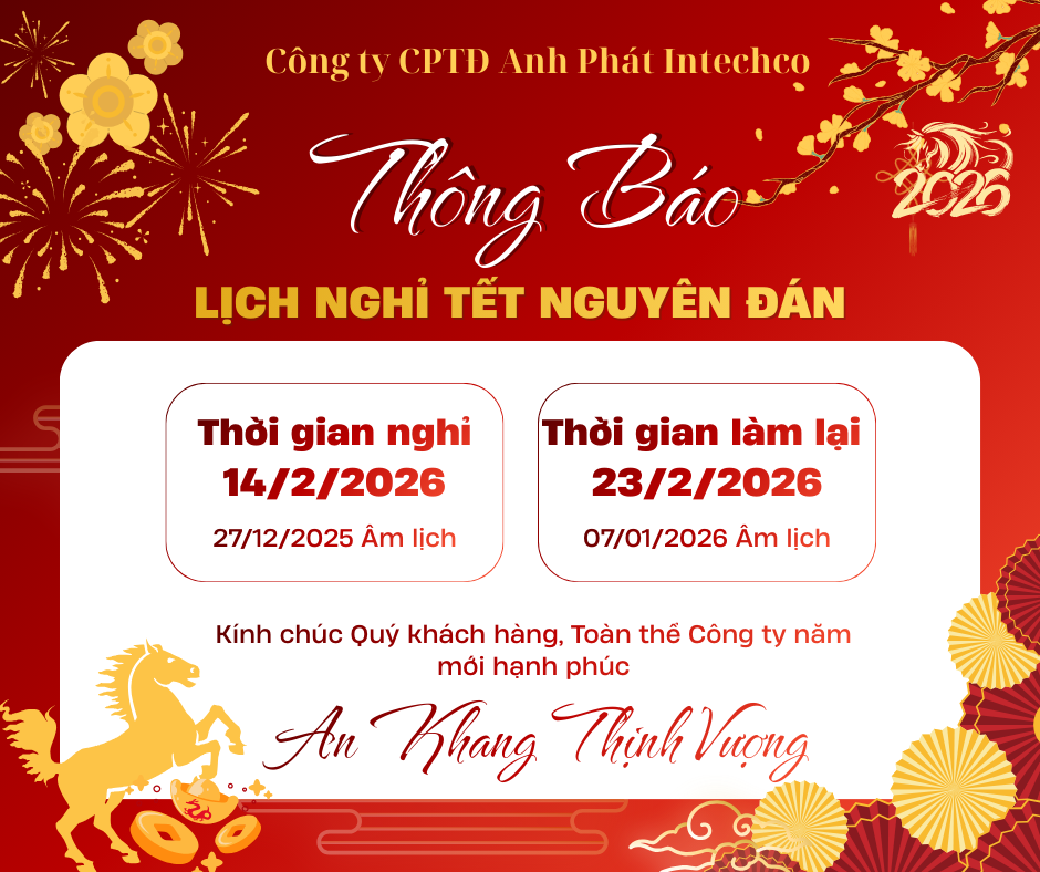 📢 THÔNG BÁO LỊCH NGHỈ TẾT NGUYÊN ĐÁN 2026