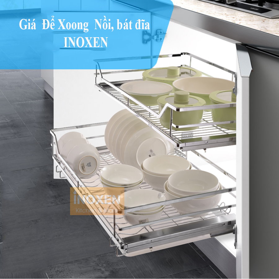 Giá Kệ Để Xoong Nồi Inox 304 Thương Hiệu Inoxen Ưu Điểm vượt trội