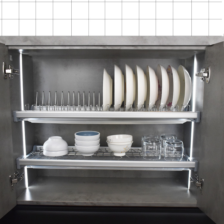 Giá để bát đĩa inox - Giải pháp tối ưu cho không gian tủ bếp