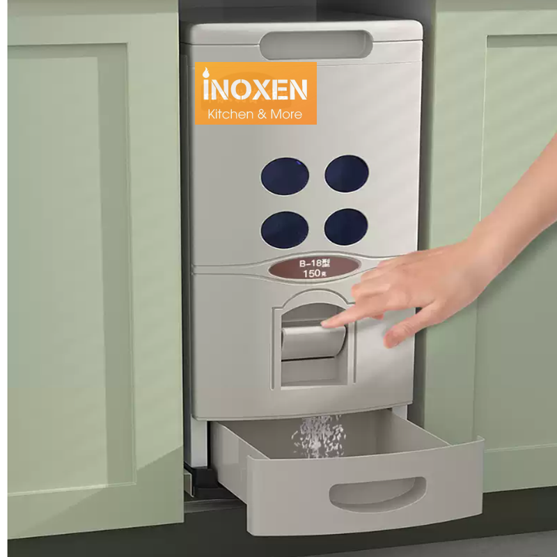 Thiết kế đa tầng, chịu lực tốt – Tủ kho Inoxen đồng hành cùng bếp Việt