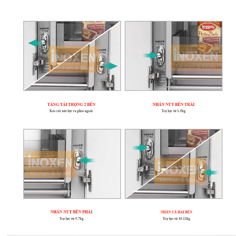 Hướng dẫn chọn mua giá bát nâng hạ phù hợp với kích thước bếp