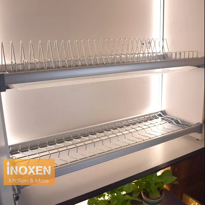 Tại sao lại chọn kệ chén inox 304 2 tầng?
