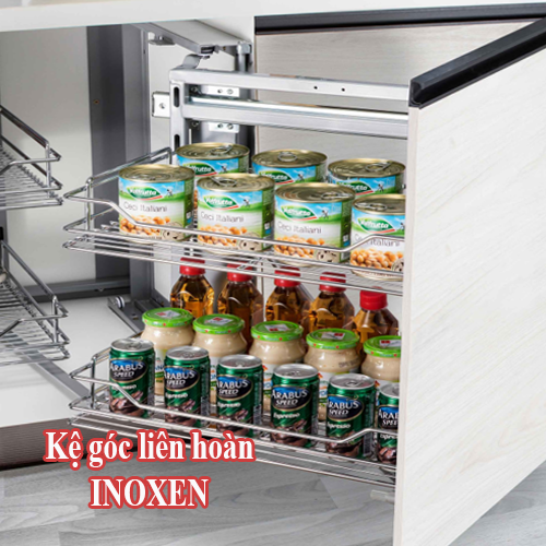 Kệ góc tủ bếp INOXEN tại sao có giá cao ?
