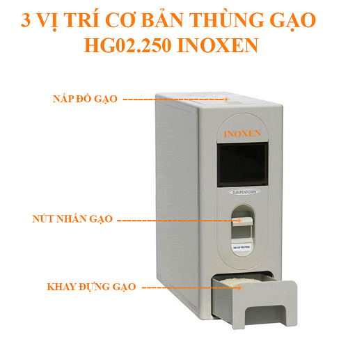 Thùng đựng gạo lắp âm tủ bếp có gì đặc biệt?