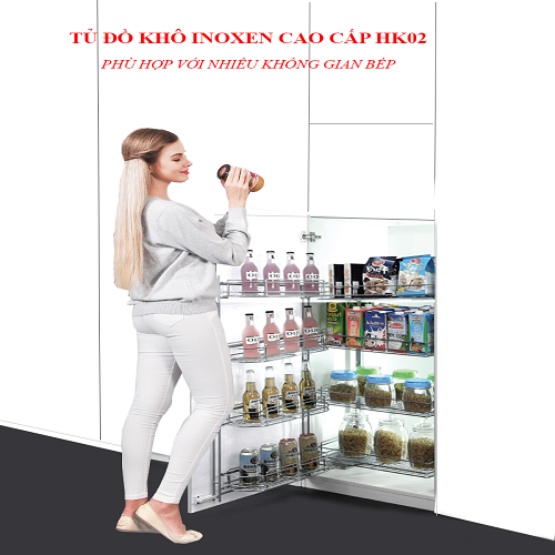 Giải pháp lưu trữ tăng tốc cho nhà bếp