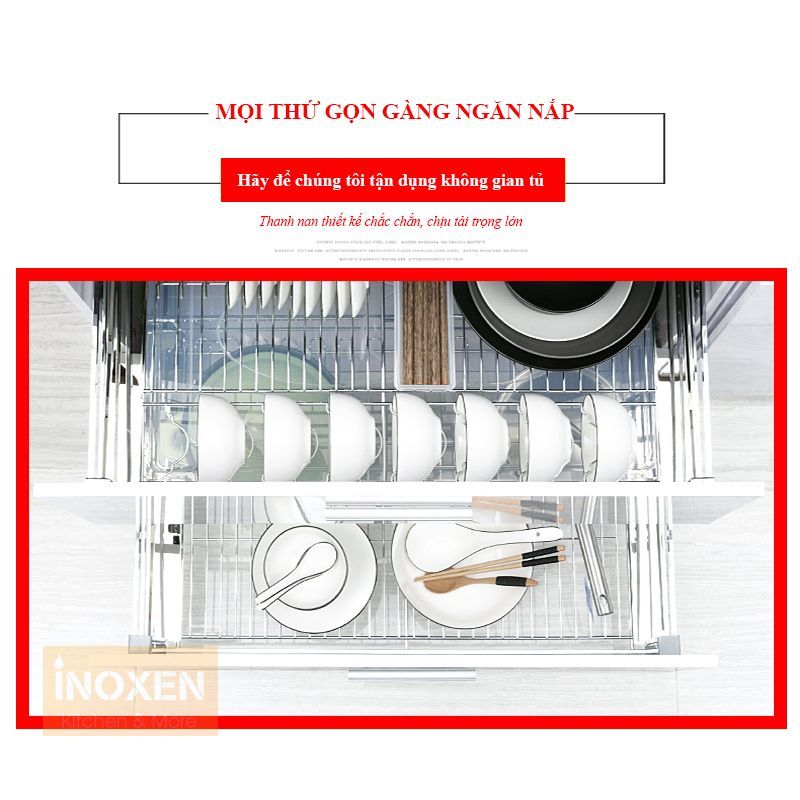 Tủ áo thông minh không thể thiếu phụ kiện INOXEN