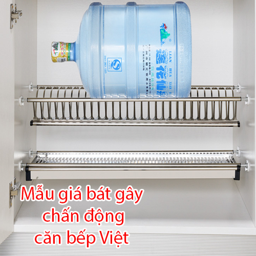 Giá bát BV - INOXEN bình dân xuất hiện trong nhiều căn bếp Việt