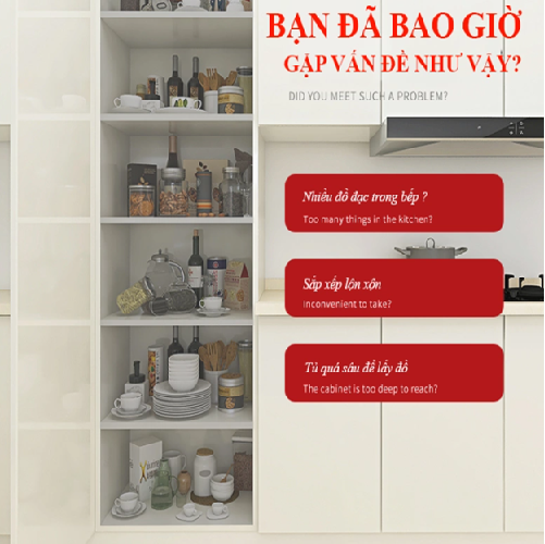 Những tín hiệu giúp bạn biết mình cần trang bị kệ giá kho cho nhà bếp