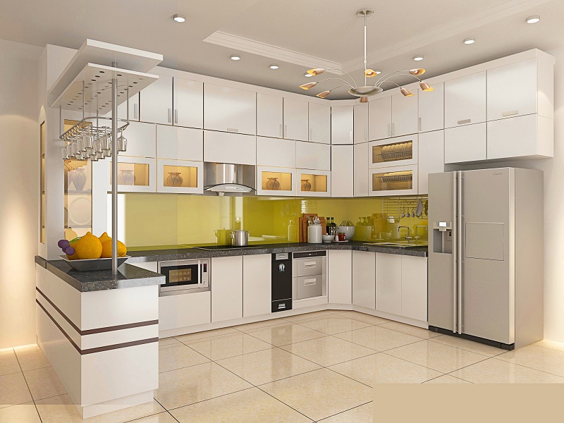 Lên ý tưởng thiết kế không gian phòng bếp
