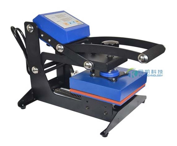 Máy ép nhiệt phẳng logo khổ 15 x 15