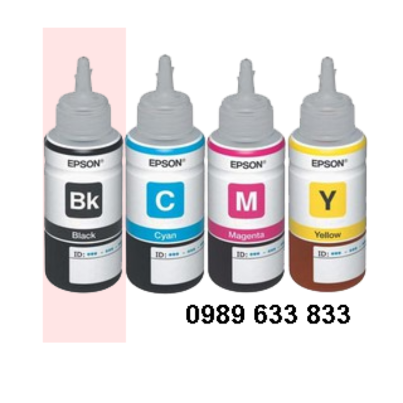 Mực in màu epson L310/L1300/T6641 - Màu Đen