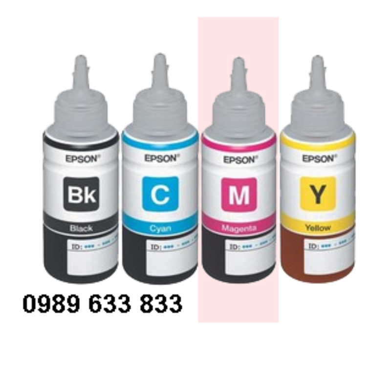 Mực in màu epson L310/L1300/T6643 - Màu đỏ
