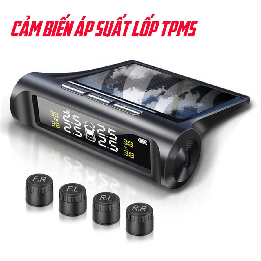 Cảm biến áp suất lốp TPMS van ngoài cho xe ô tô