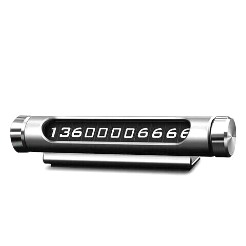 Bảng ghi số điện thoại để mặt Taplo ô tô