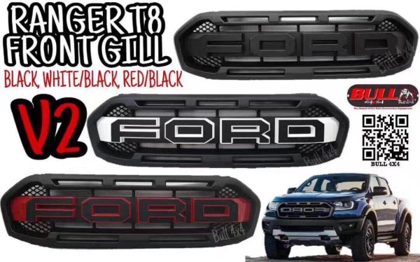 Mặt ca lăng độ Ford Ranger