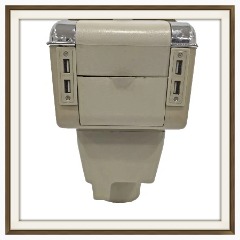 Hộp tỳ tay Toyota Vios 2016-2022 màu kem