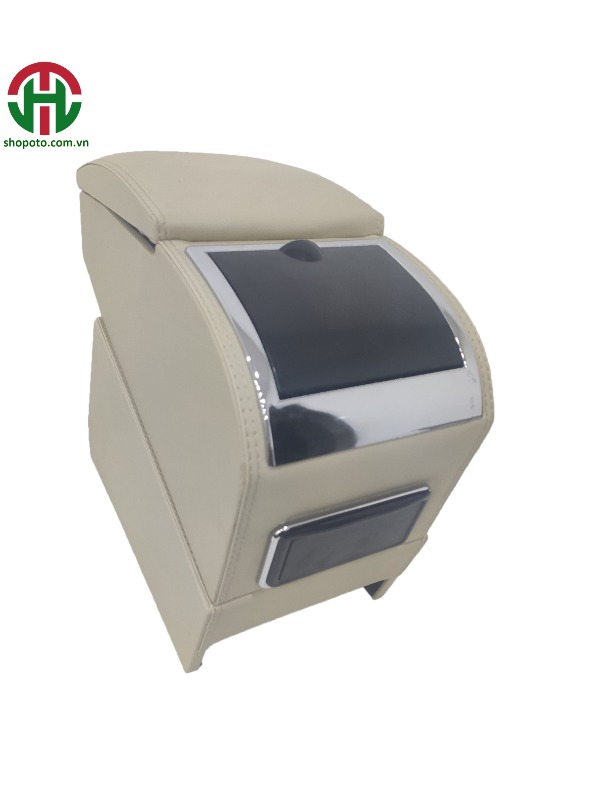 Hộp tỳ tay Hyundai I10 màu kem