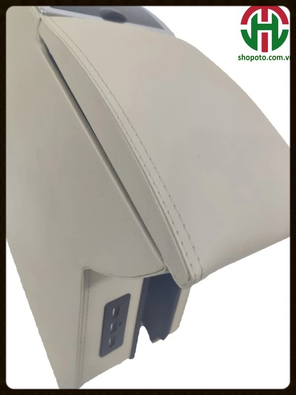 Hộp tỳ tay Kia Morning màu kem