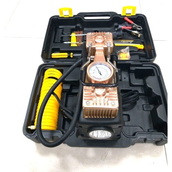 Bơm lốp ô tô Pittông cầm tay