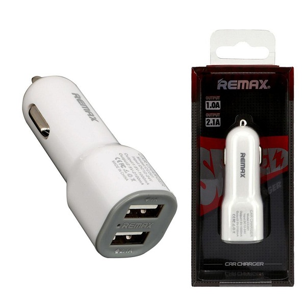 Sạc ô tô Remax 2 cổng USB