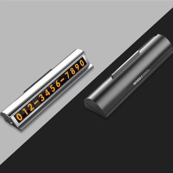 Bảng ghi số điện thoại để mặt Taplo ô tô