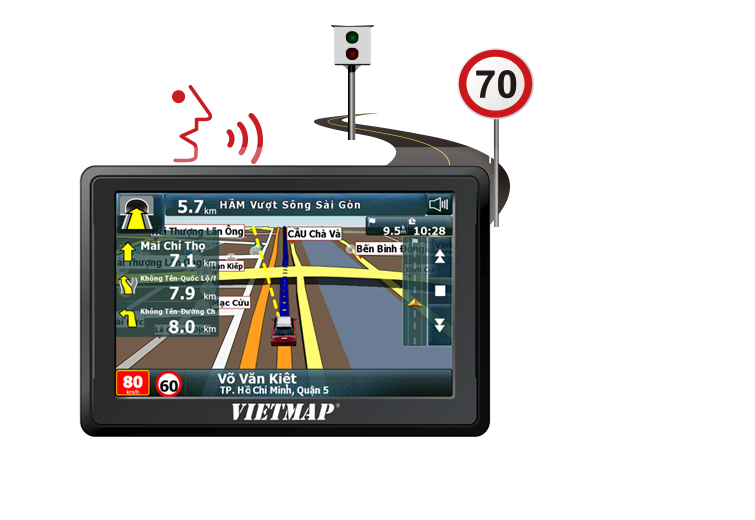 Thiết bị dẫn đường Vietmap B50