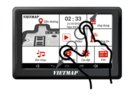 Thiết bị dẫn đường Vietmap B50