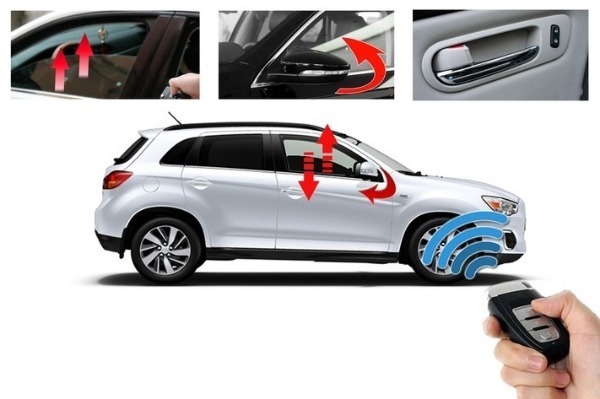 Gập gương lên kính tự động Nissan Navara