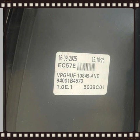 Cụm bảng đồng hồ taplo xe Hyundai i10 2019 Mã 94001-B4570