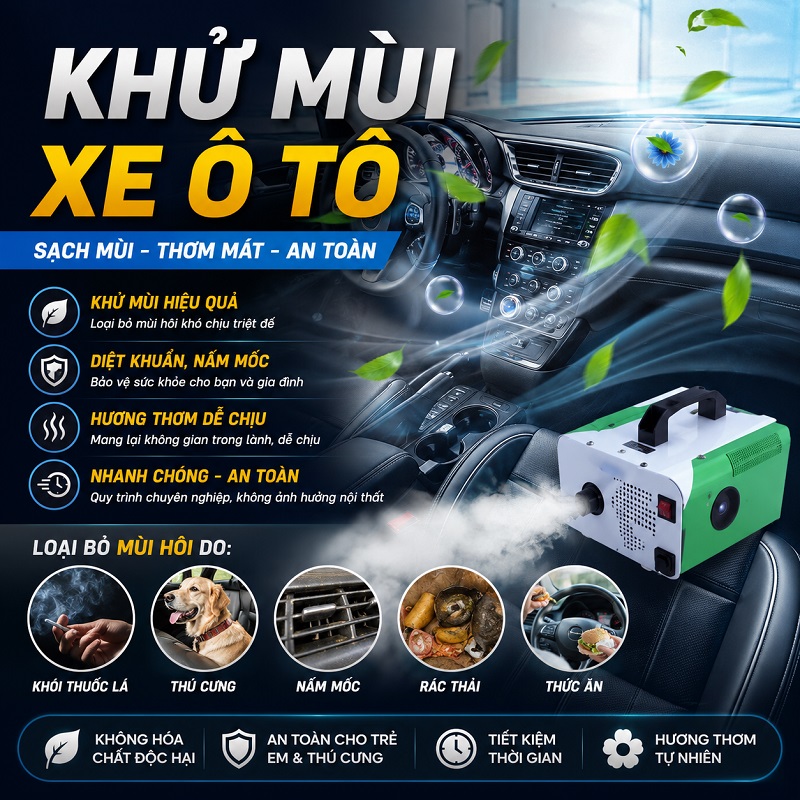 Khử mùi ô tô