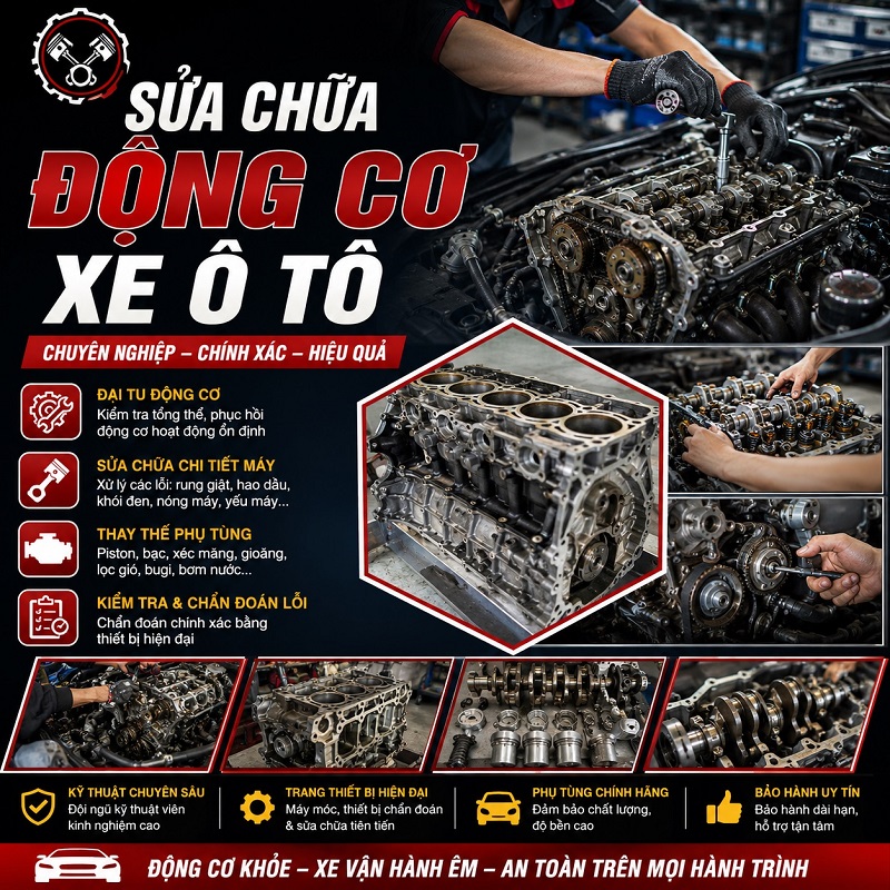Sửa chữa động cơ