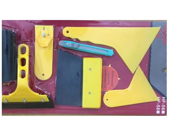 Dụng cụ dán tem, film, decal ô tô