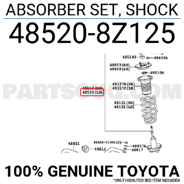 Giảm xóc xe Toyota Innova