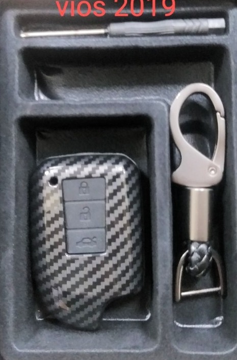 Bao da chìa khóa Carbon