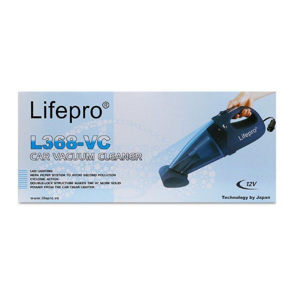 Hút bụi cầm tay cho xe ô tô Lifepro