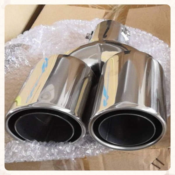 Đuôi bô - chụp bô - ống xả đôi ô tô