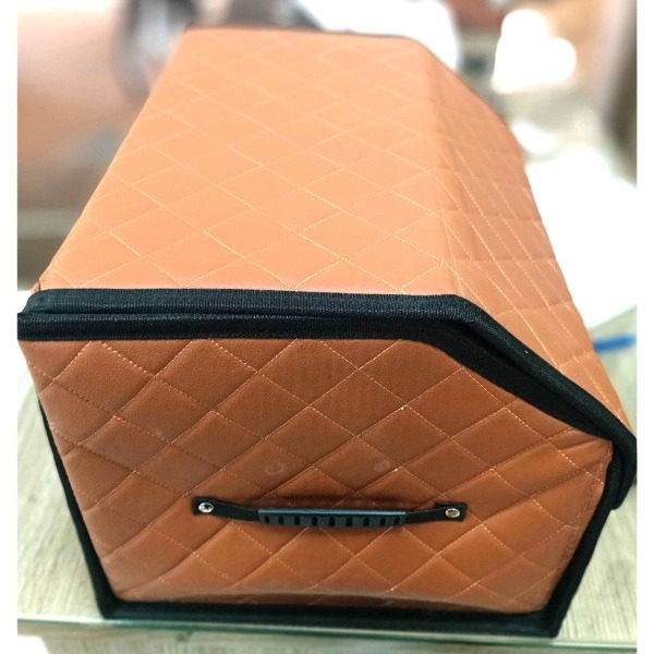 Thùng đựng đồ đặt trong cốp xe bằng da 5D cao cấp