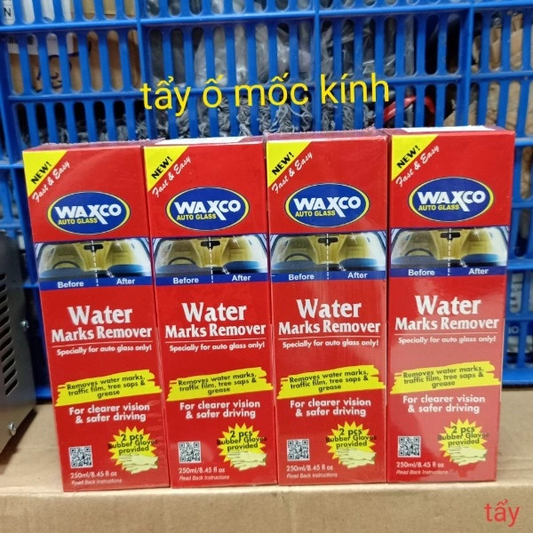 Bộ sản phẩm chăm sóc xe của Waxco