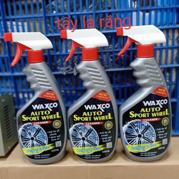 Bộ sản phẩm chăm sóc xe của Waxco