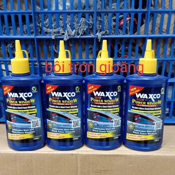 Bộ sản phẩm chăm sóc xe của Waxco