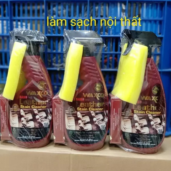 Bộ sản phẩm chăm sóc xe của Waxco