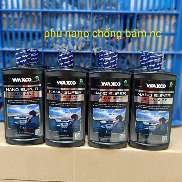 Bộ sản phẩm chăm sóc xe của Waxco