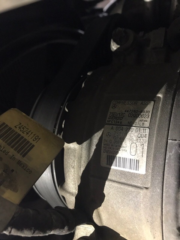 Lốc điều hoà Denso Mercedes GL450