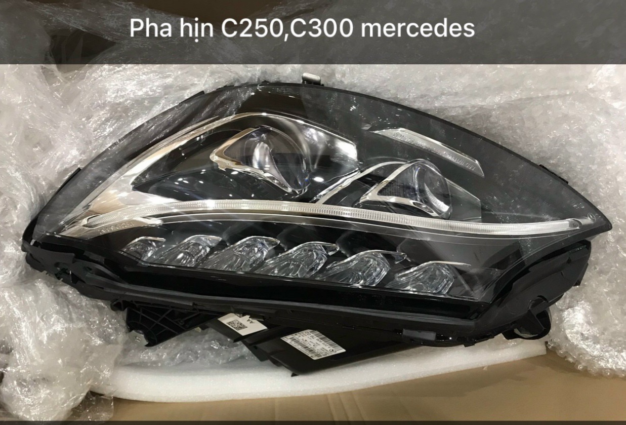 Đèn pha xe Mercedes C250