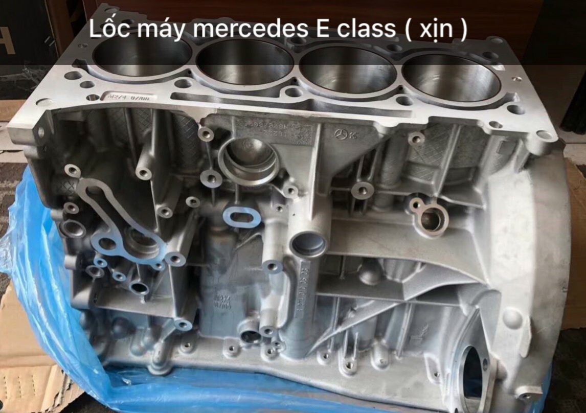 Lốc máy - xylanh động cơ Mercedes E180