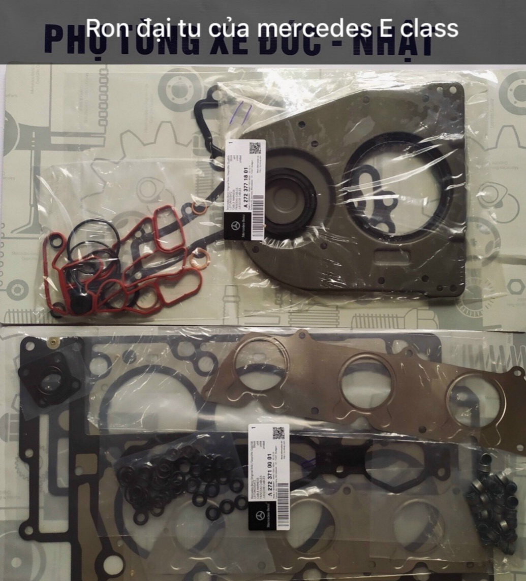 Bộ gioăng (ron) phớt đại tu Mercedes E200