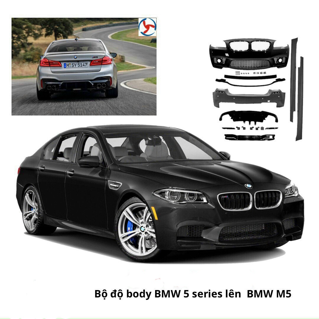 Bộ độ body kit nâng đời BMW 5 Series lên BMW M5