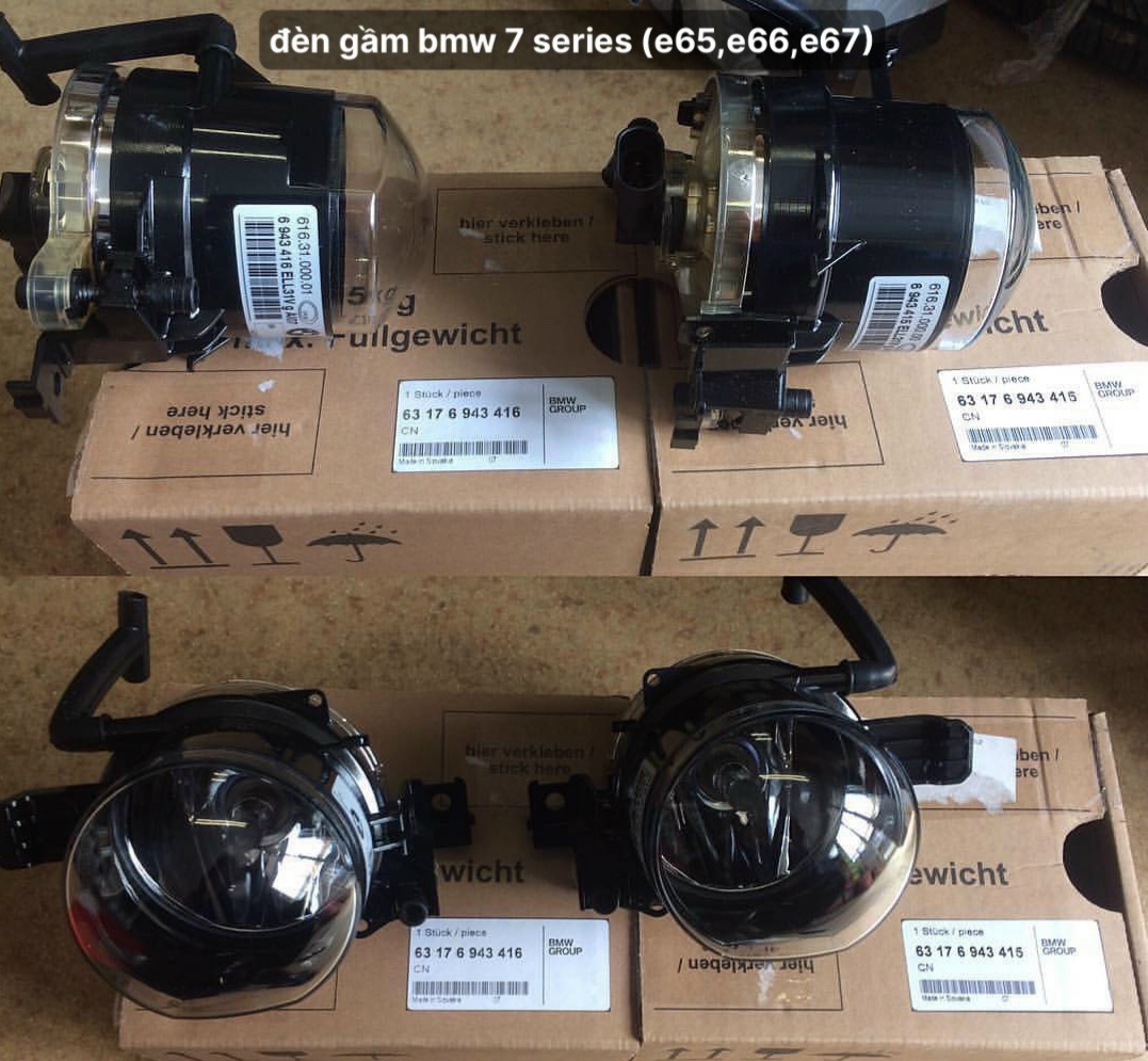 Đèn gầm bi theo xe BMW 7 Series